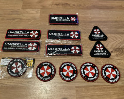 Resident Evil Velcro Patches - Used airsoft equipment