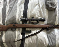 S&T Kar 98k with scope mount - Used airsoft equipment