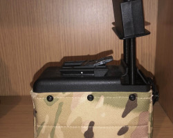 A&K M249 box mag - Used airsoft equipment