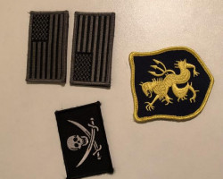 Velcro Patches - Used airsoft equipment