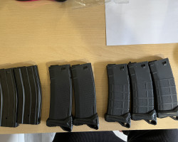 Pack of 7 mags - Used airsoft equipment