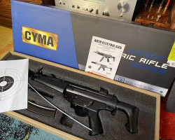 Cyma mp5 blue edition, new - Used airsoft equipment