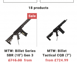 HPA rifle - Used airsoft equipment