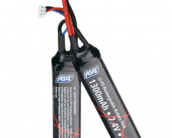 ASG 7.4v 1300mAh 25C Battery - Used airsoft equipment