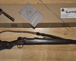 Double Bell KAR98k Solid Wood - Used airsoft equipment