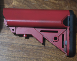 Crane stock M4, Red - Used airsoft equipment