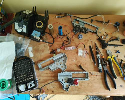 Parts and parts and parts - Used airsoft equipment