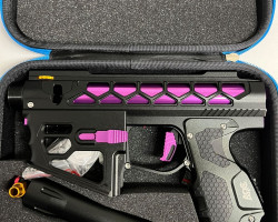 Black and Purple Arc-1s - Used airsoft equipment