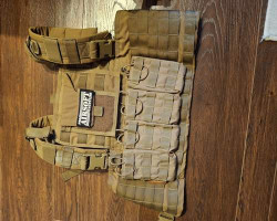 Warrior tactical vest - Used airsoft equipment