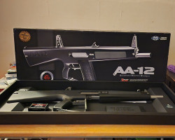 TM AA12 with tracer unit - Used airsoft equipment