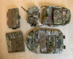 Multicam pouches - Used airsoft equipment