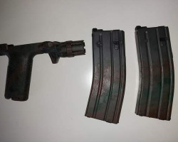 Tm mws gas mags and grip tor - Used airsoft equipment