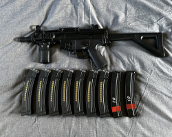 CYMA MP5K, M-LOK fore, 9 mags - Used airsoft equipment