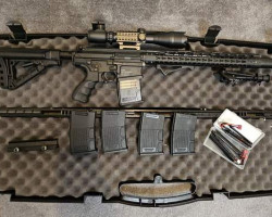 Highly modified G&G DMR 450fps - Used airsoft equipment