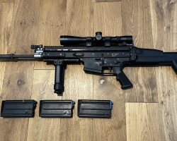 WE SCAR-H DMR - Used airsoft equipment