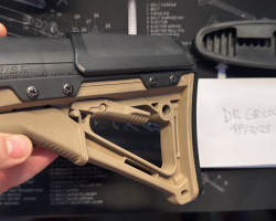 MAGPUL CTR STOCK FDE + RISERS - Used airsoft equipment